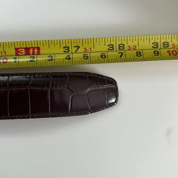 Ralph Lauren brown leather belt - Picture 7 of 10